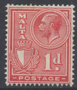 Malta Scott 133 - SG159, 1926 George V 1d MH*