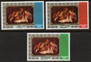 Lesotho Sc #128-130 MNH