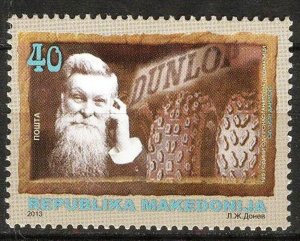 Macedonia 2013 Air-filled Tire J. B. Dunlop MNH**