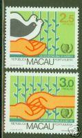 Magnificent Macau Macao Scott 505-6 MNH** set CV $4
