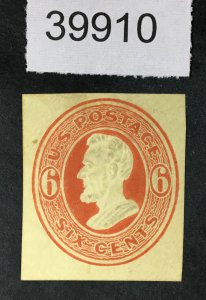 US STAMPS # U86 CUT SQUARES POSTAL STATIONERY UNUSED NO GUM $50 LOT #39910