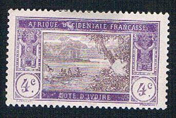 Ivory Coast 44 MLH River Scene (BP10016)