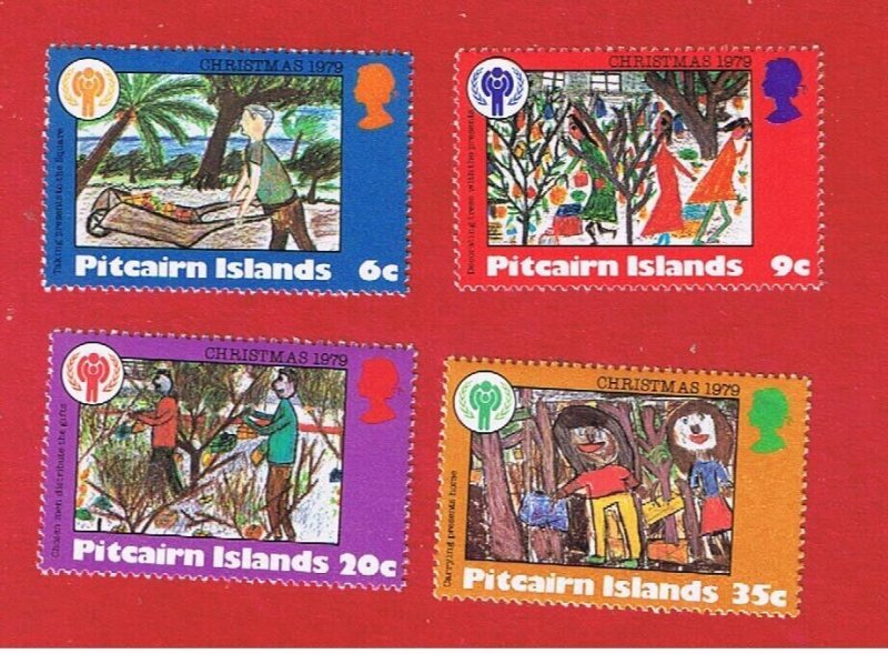 Pitcairn Islands #188-191   MNH OG   Christmas   Free S/H 