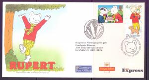 Guernsey  1993  FDC, Rupert.