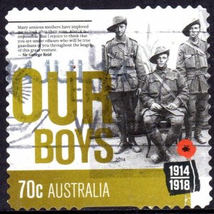 AUSTRALIA..2014 WORLD WAR ONE USED