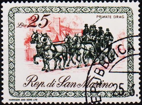 San Marino. 1969 25L S.G.866 Fine Used