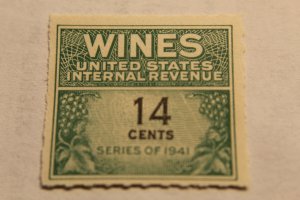 US WINE REVENUE RE126 UNUSED