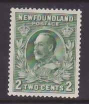 Newfoundland-Sc#186- id22-unused NH og 2c KGV-1932-7-