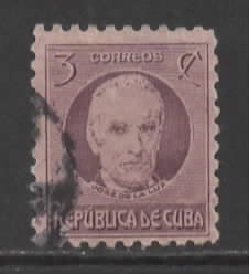 Cuba Sc # 310 used (BBC)