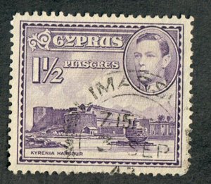 Cyprus #147A used single