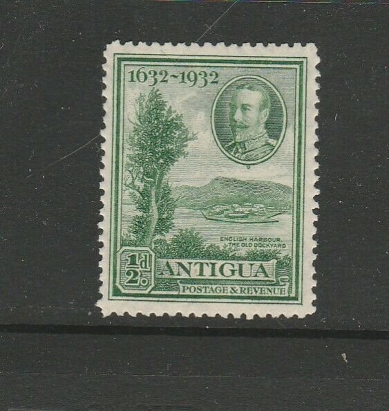 Antigua 1932 Tercentenary 1/2d MM SG 81