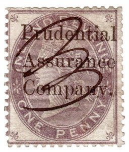 (I.B) QV Commercial Overprint : Prudential Assurance Company