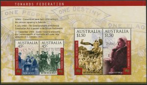 Australia 2000 SG1981 Towards Federation MS MNH