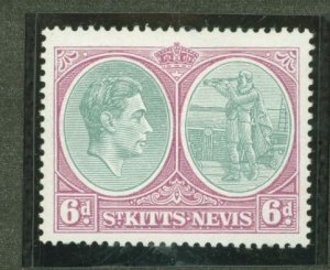 St. Kitts-Nevis #85v  Single