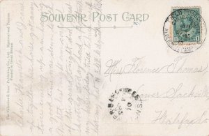 Canada 1910 Aldershot Camp Field Post Office CDS Military Postcard Sackville