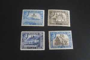 Aden 1951 Sc 36-8,42 MH