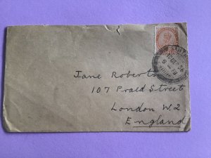India to England 1936 Stamp  Cover R45884