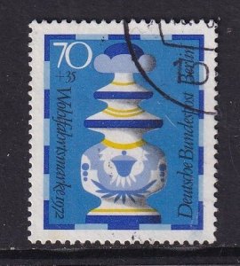 Germany  Berlin   #9NB95  used  1972  chess 70pf