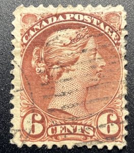 Canada, Scott 43, Used, Small Queen
