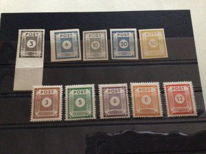 Germany allied occupation Russian zone 1945 mint never hinged  stamps A11505