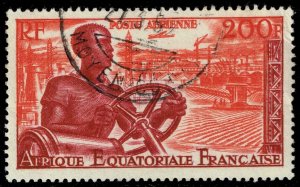 French Equatorial Africa #C41 Age of Mechanization; Used