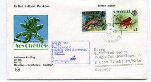 D37008 FFC Lufthansa LH535 DC 10 Seychelles Frankfurt