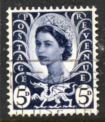 STAMP STATION PERTH Wales #11 QEII Definitive Used 1967-1969
