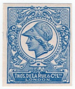 (I.B) Cinderella : De La Rue & Co - Minerva Head Essay (removed background)