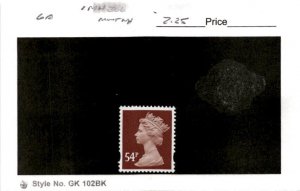 Great Britain, Postage Stamp, #MH366 Mint NH, 2004 Machins Queen (AB)