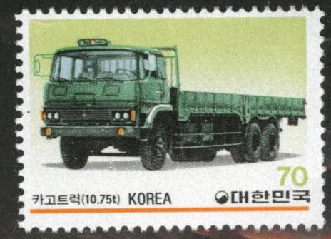 Korea Scott 1329 MNH** 1983 Truck stamp