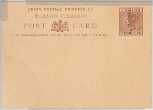 65896 -  TOBAGO - Postal History -  POSTAL STATIONERY CARD:  H & G # 3