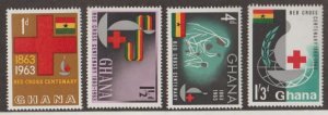 Ghana Scott #139-142 Stamps - Mint NH Set