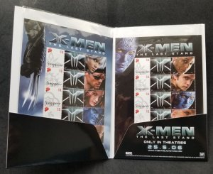 *FREE SHIP Singapore X-Men The Last Stand 2006 Movie Cinema (folder set) MNH