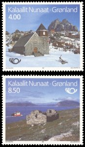 Greenland 1993 Scott #259-260 Mint Never Hinged