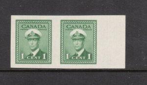 Canada #249d Extra Fine Never Hinged Imperf Pair