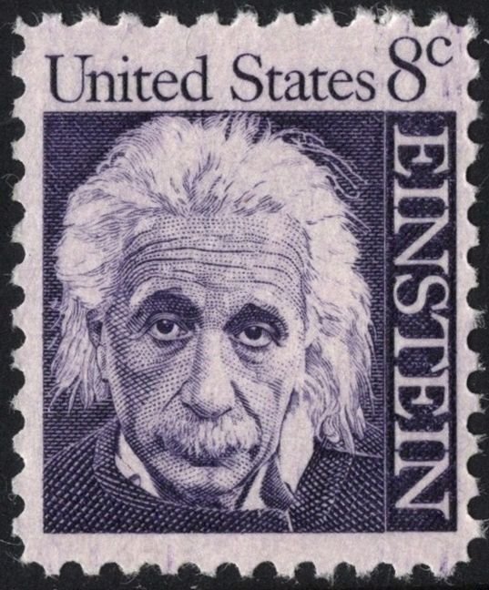 SC#1285 8¢ Albert Einstein Single (1966) MNH