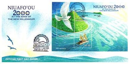 Tonga, Worldwide First Day Cover, Birds, Ships