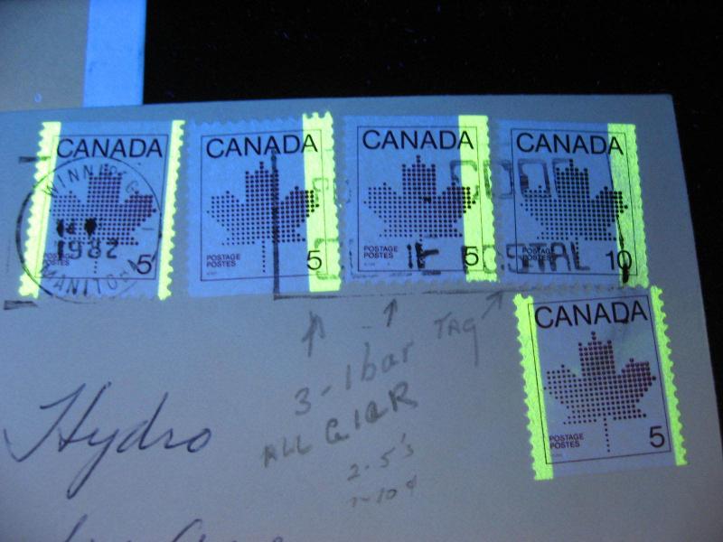 CANADA Sc 940 x2 + 944 all with 1 bar tag error G1aR on cover! Check it out!