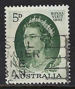 Australia 351 VFU QEII Z8461-4