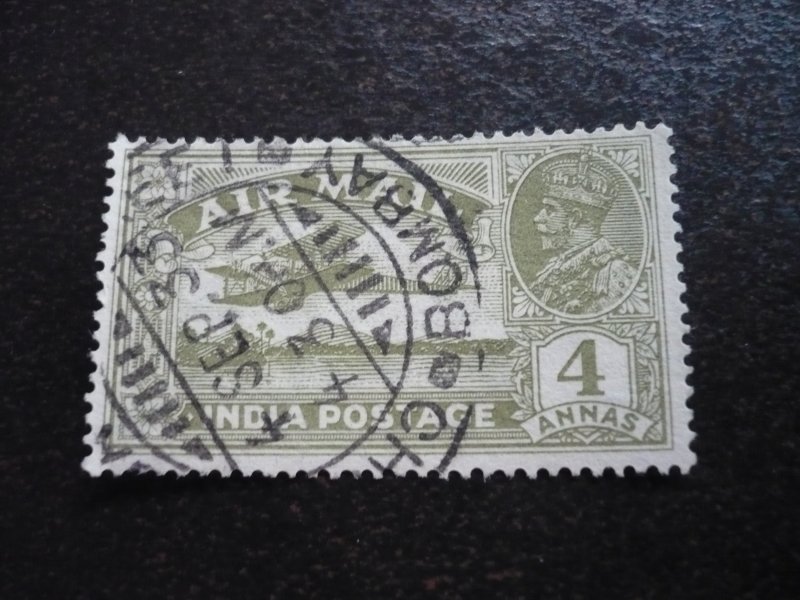 Stamps - India - Scott# C3 - Used Part Set of 1 Stamp