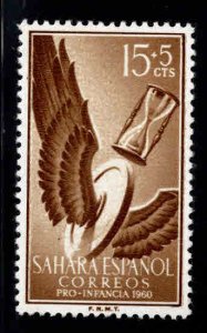 Spanish Sahara Scott B59  MH* Semi-Postal stamp