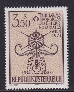 Austria #897  MNH  1971   Seal