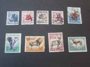 South Africa 1954 Sc 200-5,7-9 FU
