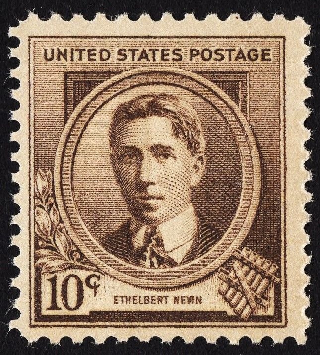 US 883 MNH VF 10 Cent Ethelbert Nevin American Composer