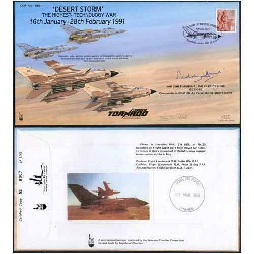 COF54 Desert Storm the Highest Tech War Signed Craig Of Radley 100 Produced (I)