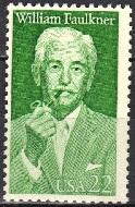 #2350, Single.\William Faulkner\ MNH. .22 cent 