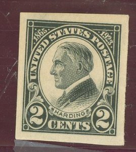 United States #611 Unused Single