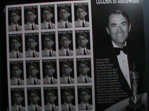​UNITED STATES-2011 SC#4526-LEGENDS OF HOLLYWOOD-GREOGORY PECK -MNH SHEET- VF