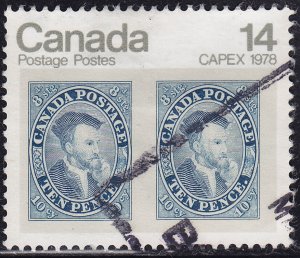 Canada 754 Jacques Cartier CAPEX '78 14¢ 1978