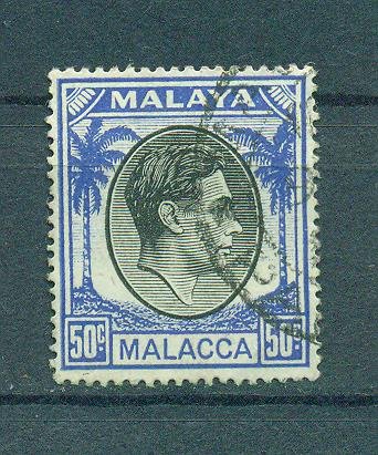 Malaya - Malacca sc# 14 mng cat value $1.50